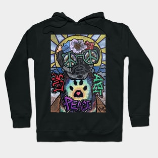 Peace Pug Hoodie